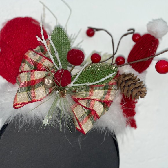 Christmas Mittens Adult-Teen Headband Christmas - Picture 11 of 16